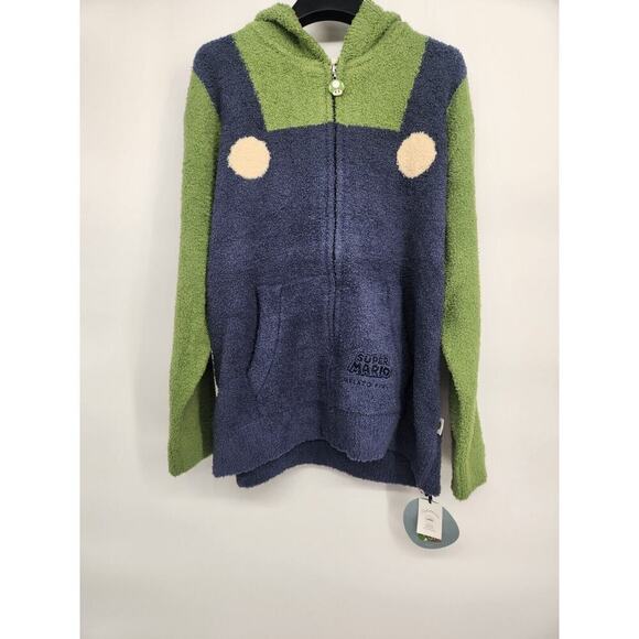 NWT Gelato Pique SUPER MARIO LUIGI Parka & Long Pants Pajama Set Sz M Cozy - Picture 5 of 16